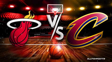 Heat vs Cavaliers NBA Odds, Picks and Predictions Tonight.